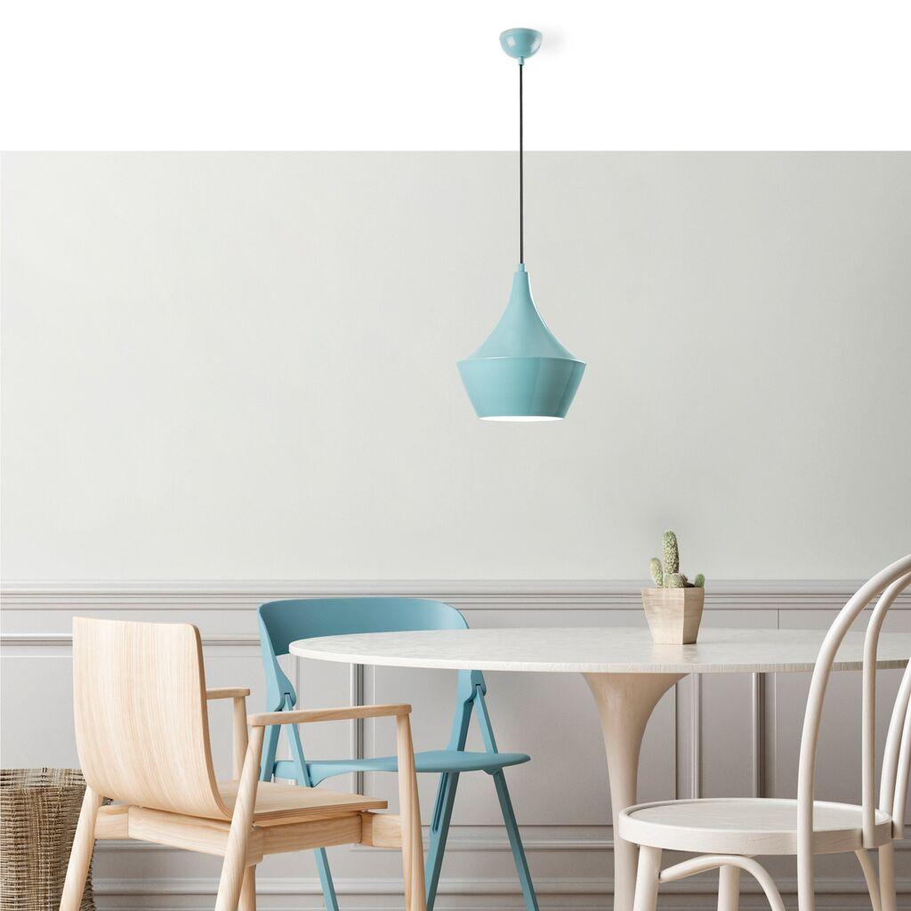 Opviq Luster Tom, 37-130cm, O23 cm, Tirkizni