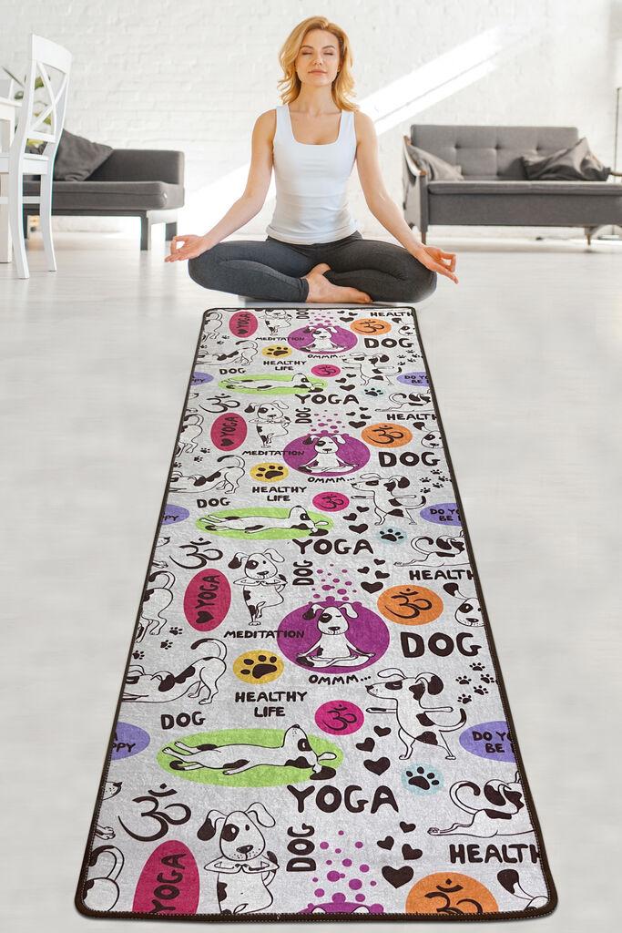 Vital and Vivid Prostirka za jogu Sirsasana Djt, 60x200cm, Šarena