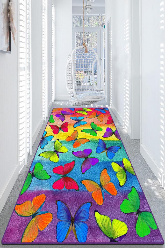 Conceptum Hypnose Tepih Colorato Farfalle, 100x200cm, Šareni