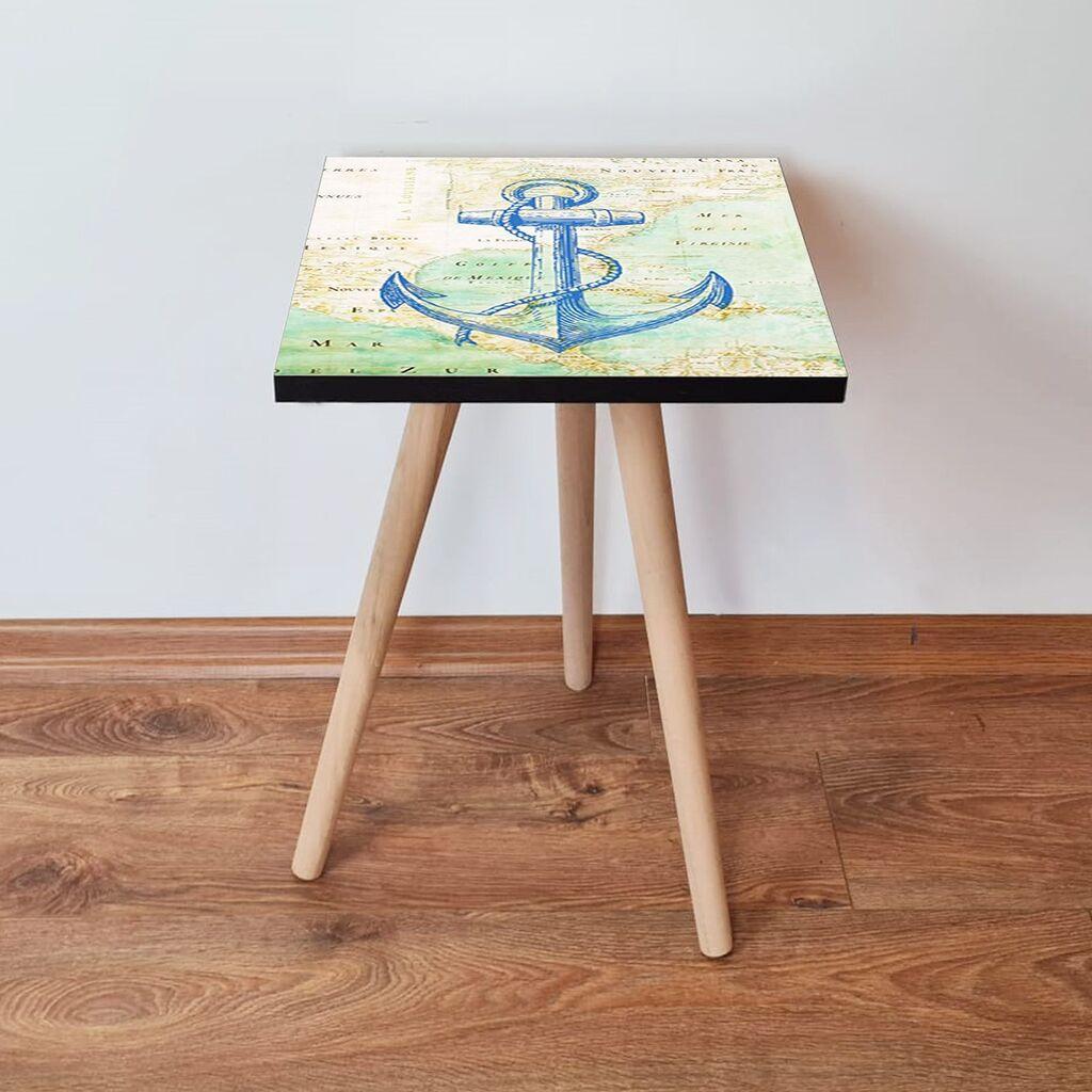 Hanah Home Klub sto Shp313, 35x42x35 cm, Šareni