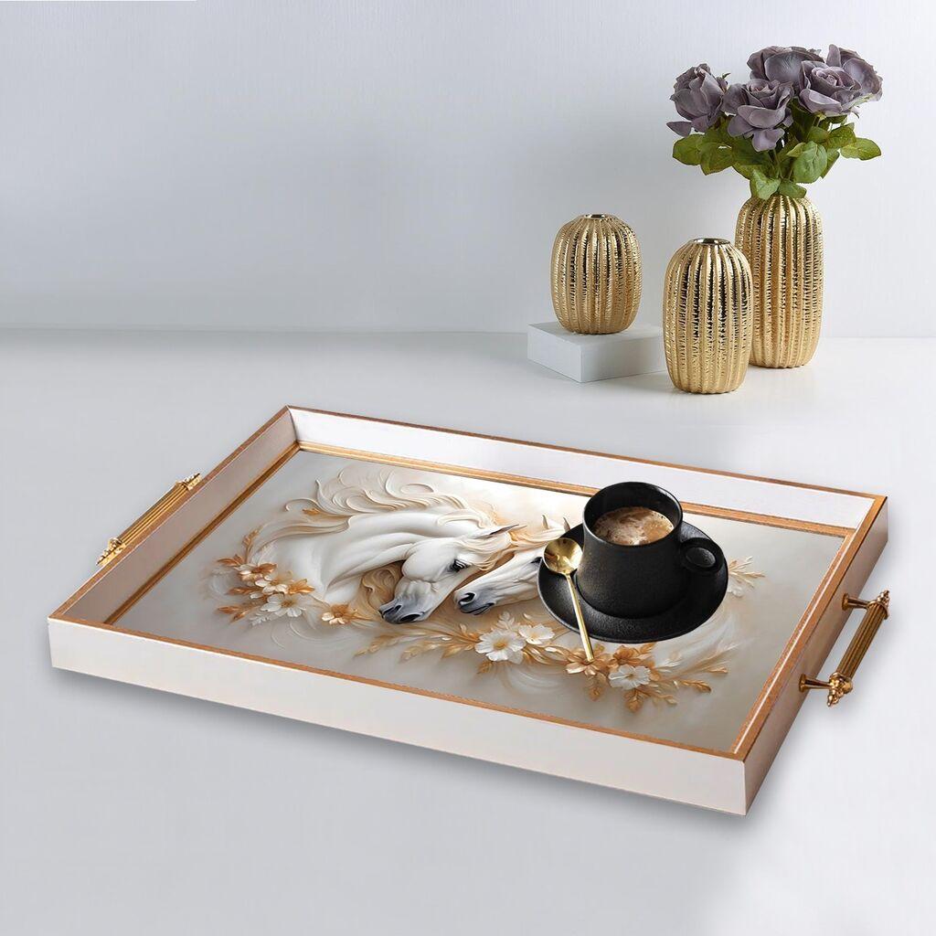 Aberto Design Poslužavnik TPB9804 50 x 29 x 3.5 cm, Šareni