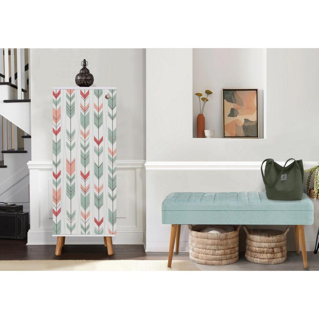 Hanah Home Set Nameštaj za hodnik Vegas 943 0400, Tirkizni