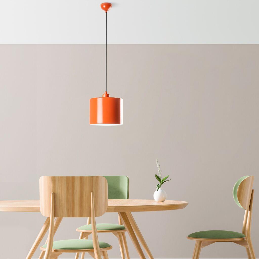 Opviq Luster Duz, 25-110cm, O20 cm, Narandžasti