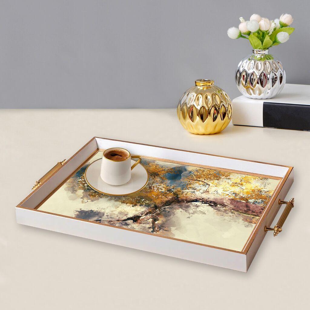 Aberto Design Poslužavnik TPB9946 50 x 29 x 3.5 cm, Šareni