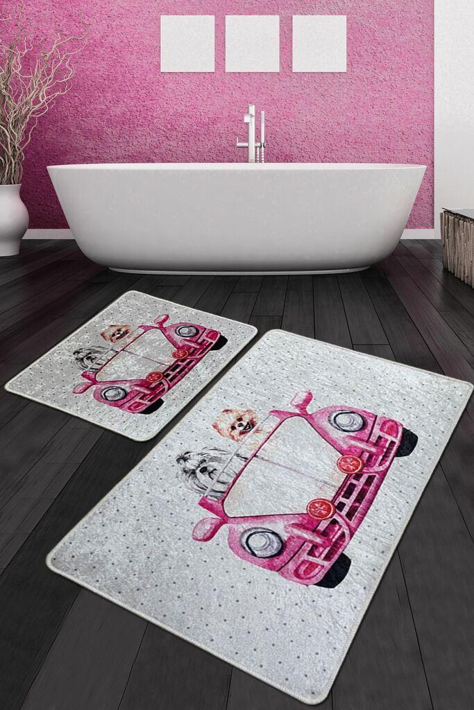L'essentiel Maison Set 2 prostirke za kupatilo Šareni