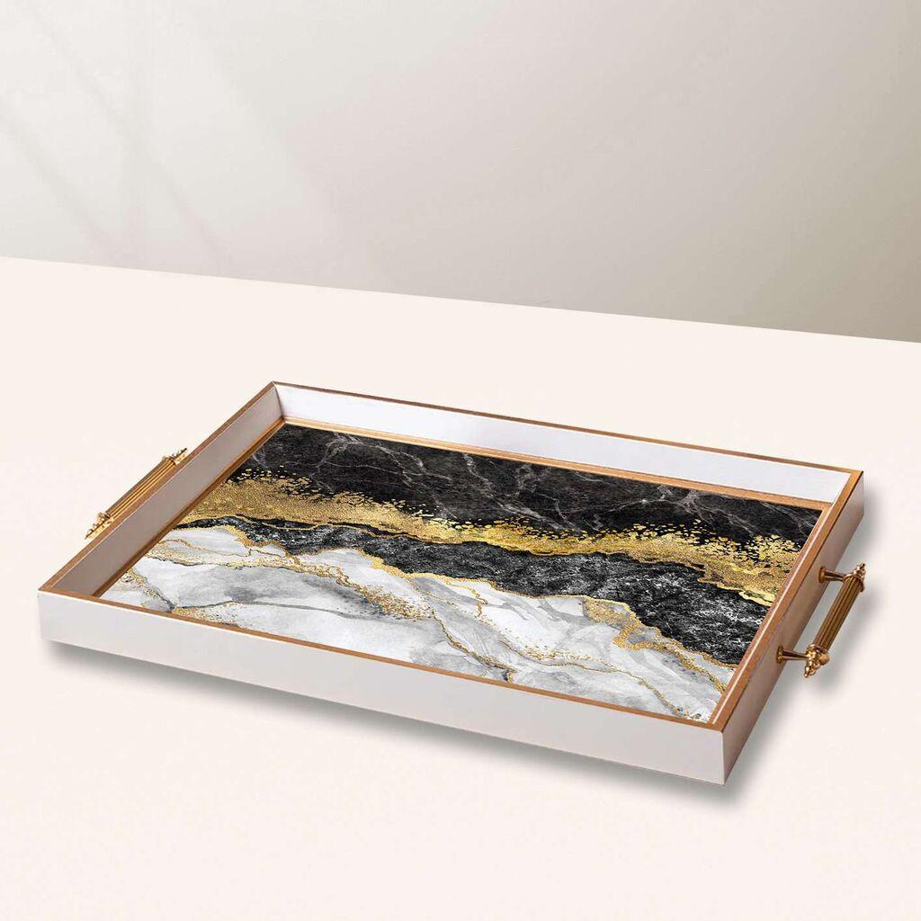 Aberto Design Poslužavnik TPB10031 50 x 29 x 3.5 cm, Šareni