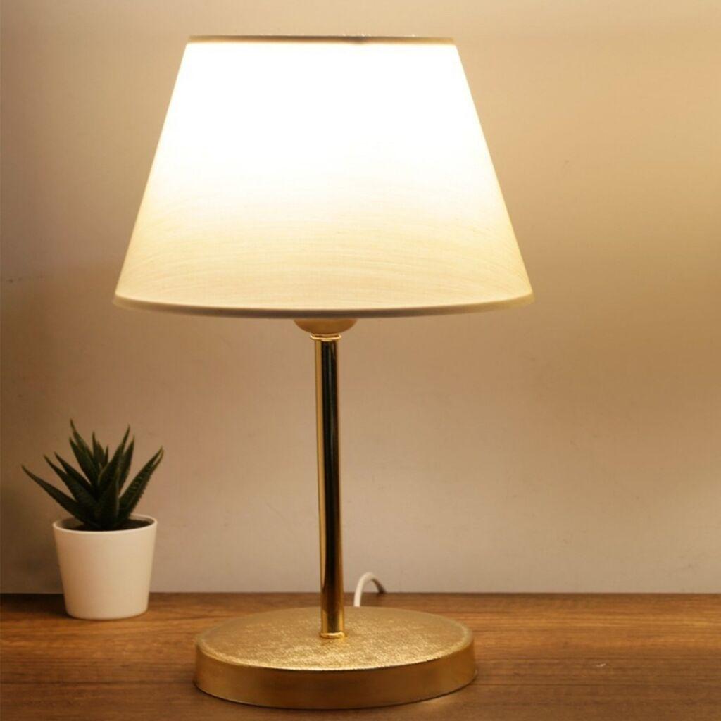 Opviq AYD 1988 Stona lampa, Zlatno-Bela