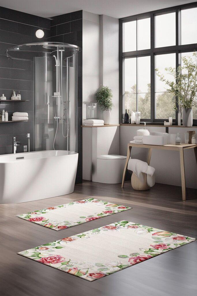 L'essentiel Maison Set Podloga za kupatilo CT-5220, Šareni