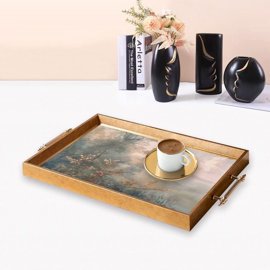 Aberto Design Poslužavnik TPEA9819 50 x 29 x 3.5 cm, Šareni