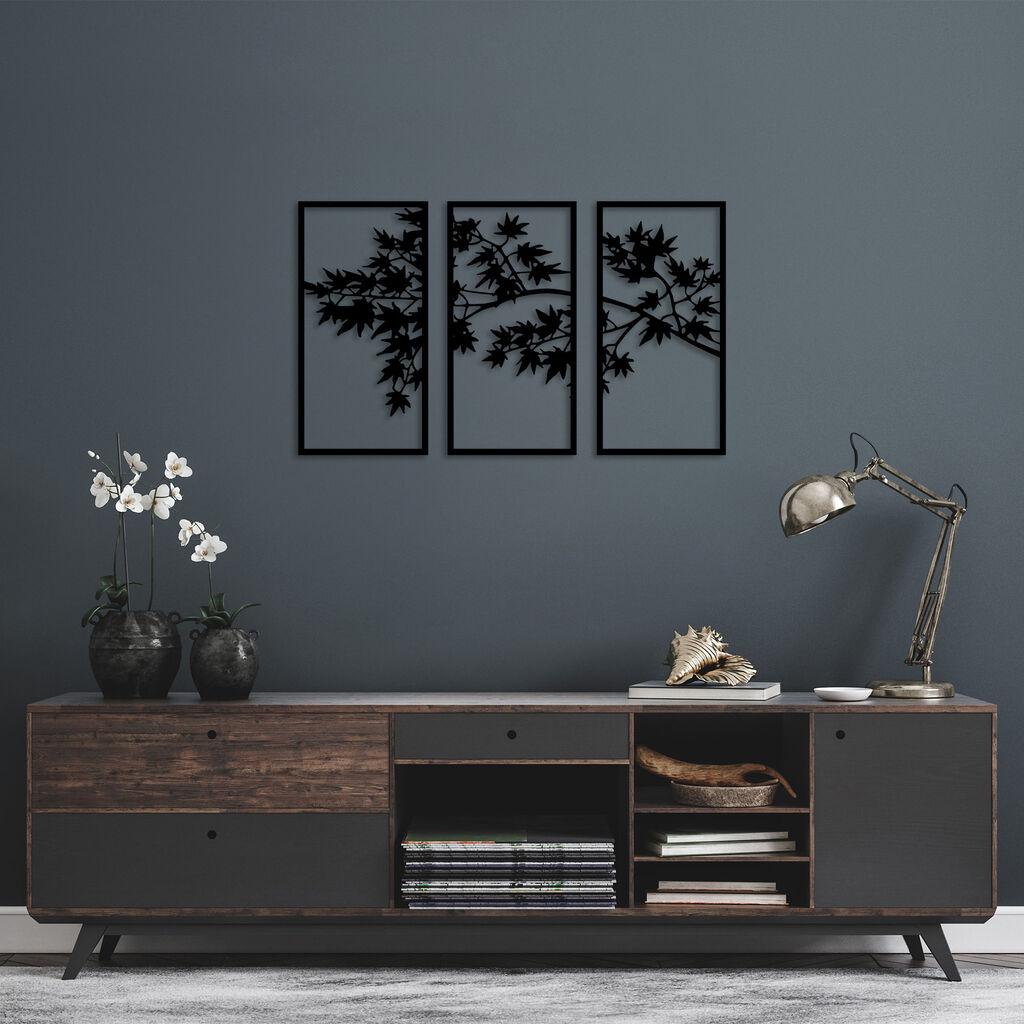 Wallity Zidna dekoracija Tree Branch-281, Crna