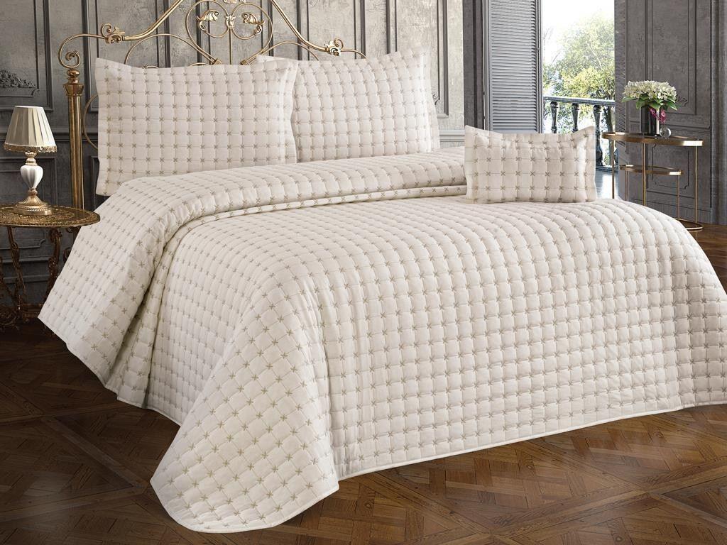 L'essentiel Maison Komplet posteljina za francuski ležaj Krem