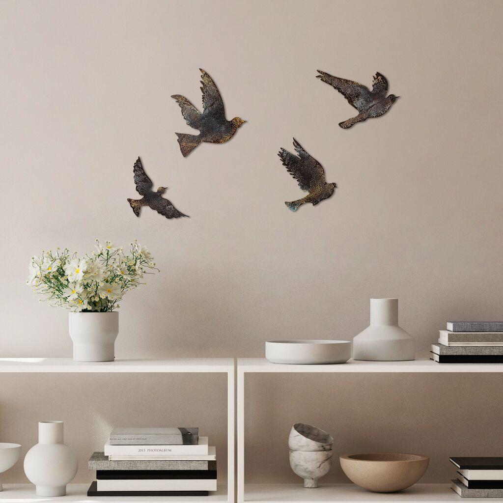Wallity Zidna dekoracija Birds-1, Antracit