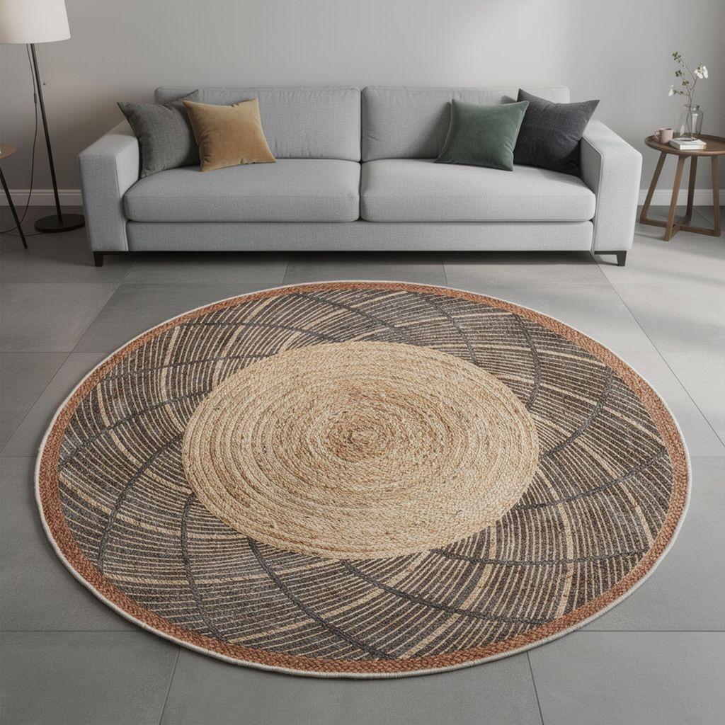 Conceptum Hypnose Tepih Woopamuk481, 140x140cm, Krem