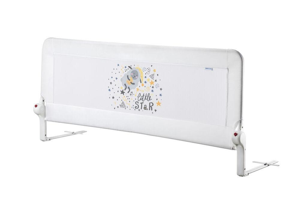Wallxpert Sigurnosna ograda za krevet, 120x50 cm, Bela