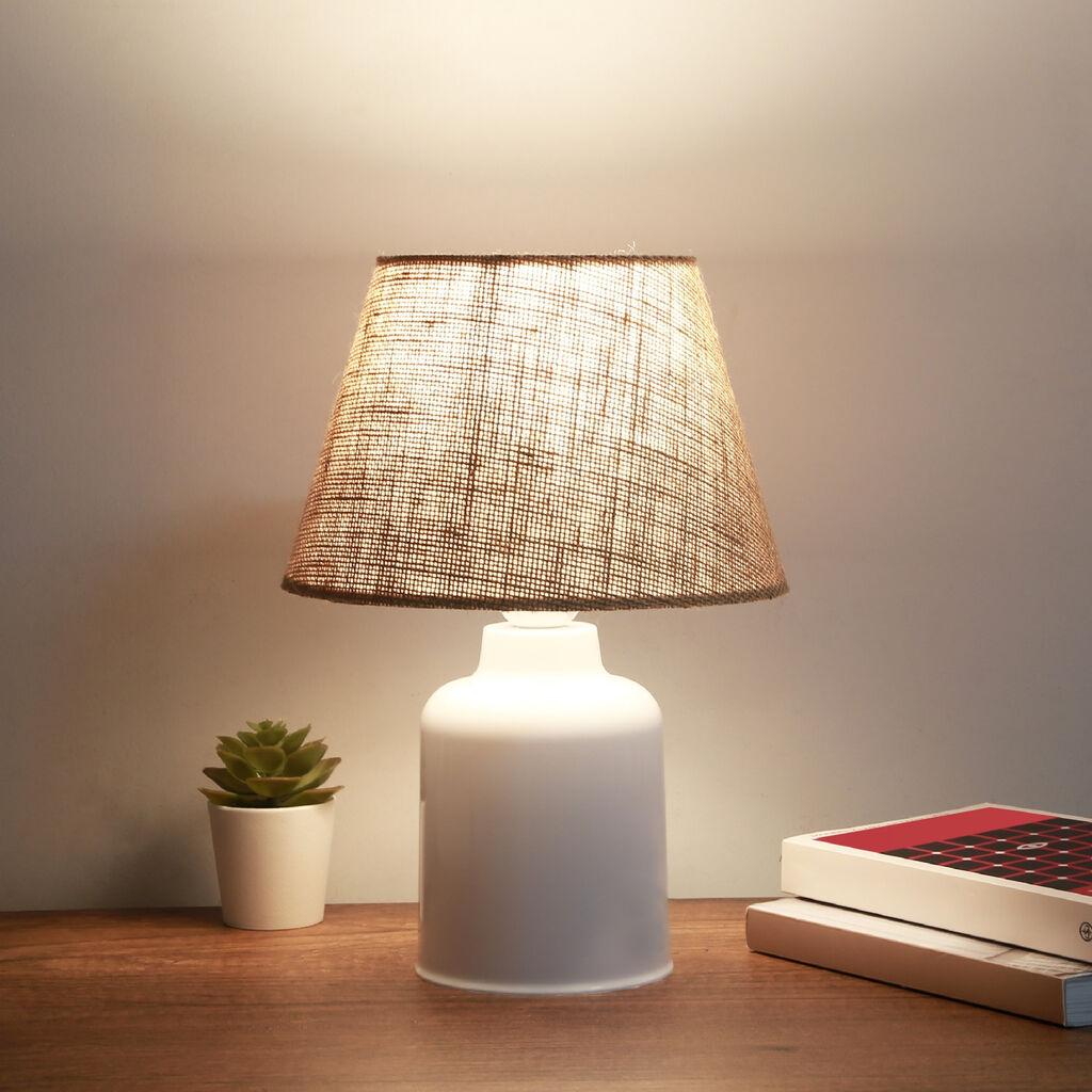 Opviq AYD 3161 Stona lampa, Smeđe-Bela
