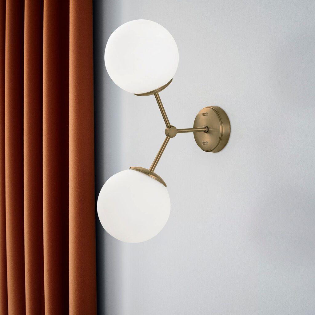 Opviq Damar 6341 Zidna lampa, Bronza