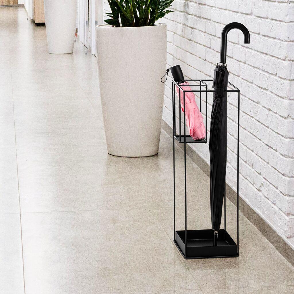 Aberto Design Stalak za kišobrane Semsiye-A-008, 20x20x61 cm, Crni