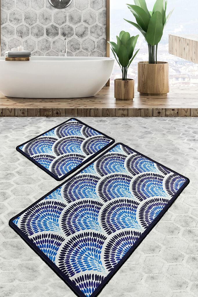 L'essentiel Maison Kupatilski otirač Azul, 2 komada, Plavi