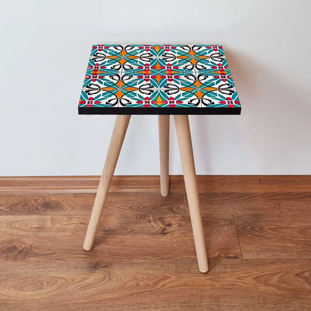 Hanah Home Klub sto Shp48, 35x42x35 cm, Šareni
