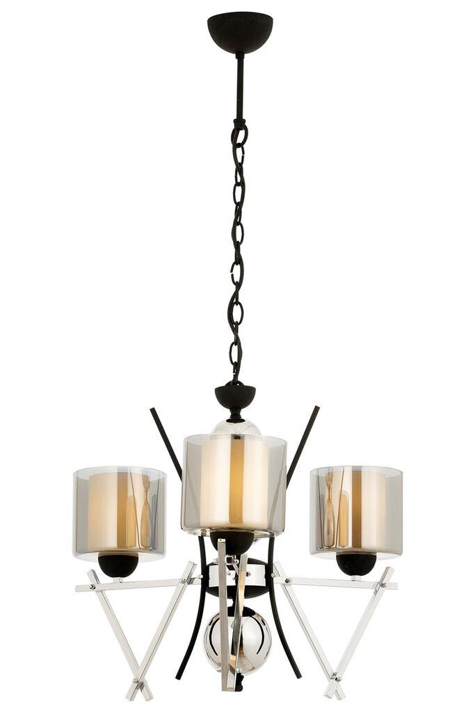 Opviq Luster Av-4301-3K, 90 cm, Crno-sivi
