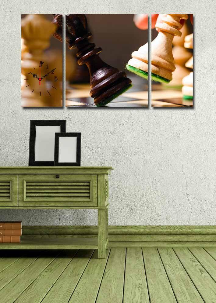 Wallity Zidni sat 3P204045CS-17, 84x45 cm, 3 dela