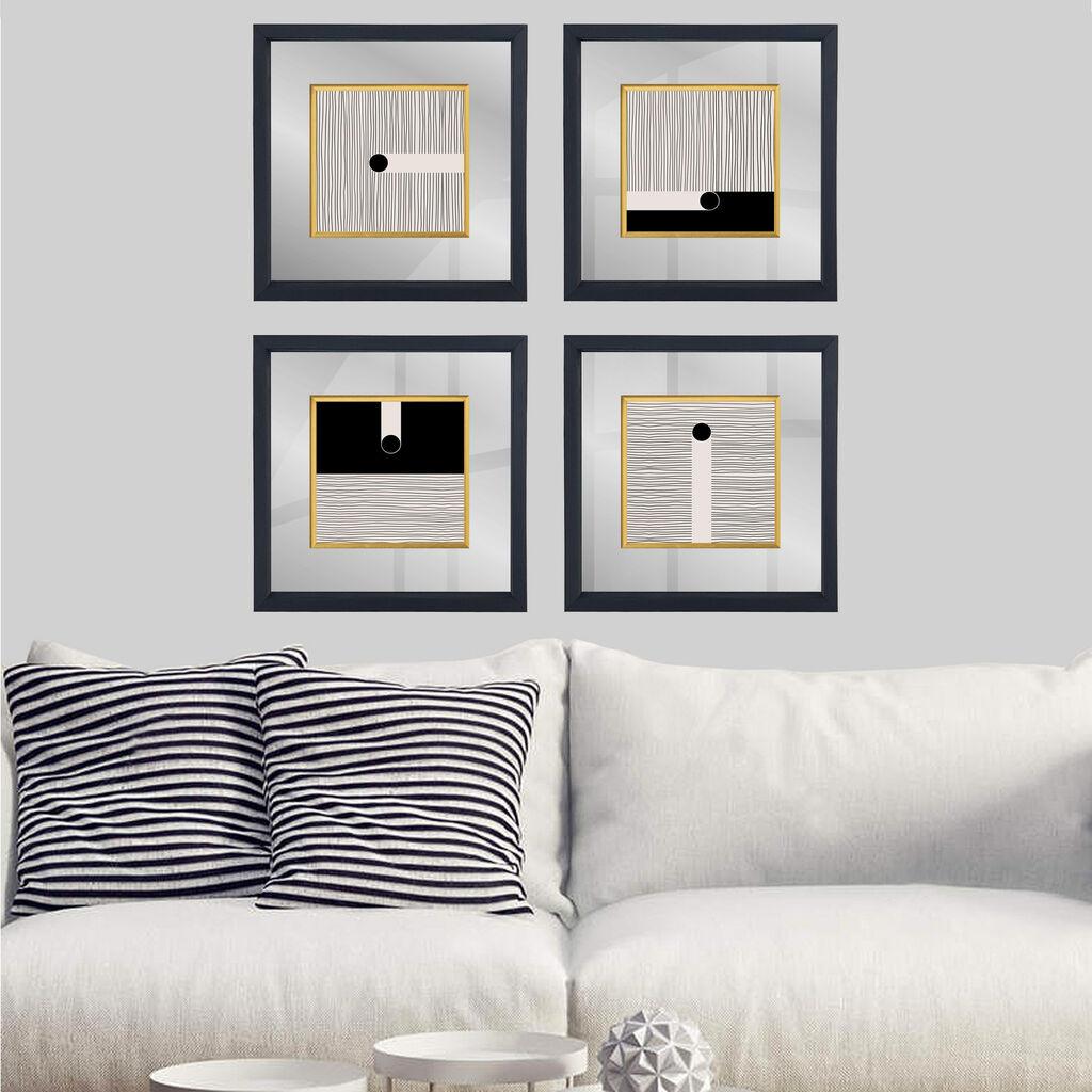 Wallity Uramljena slika CAM1868903707, 32x32 cm, 4 dela