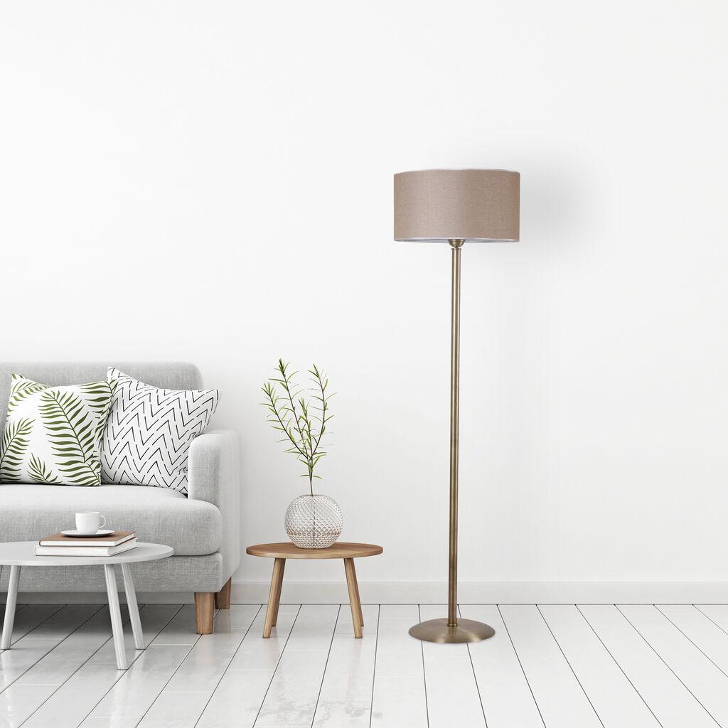 Opviq 846STL2647 Podna lampa, Srebrna