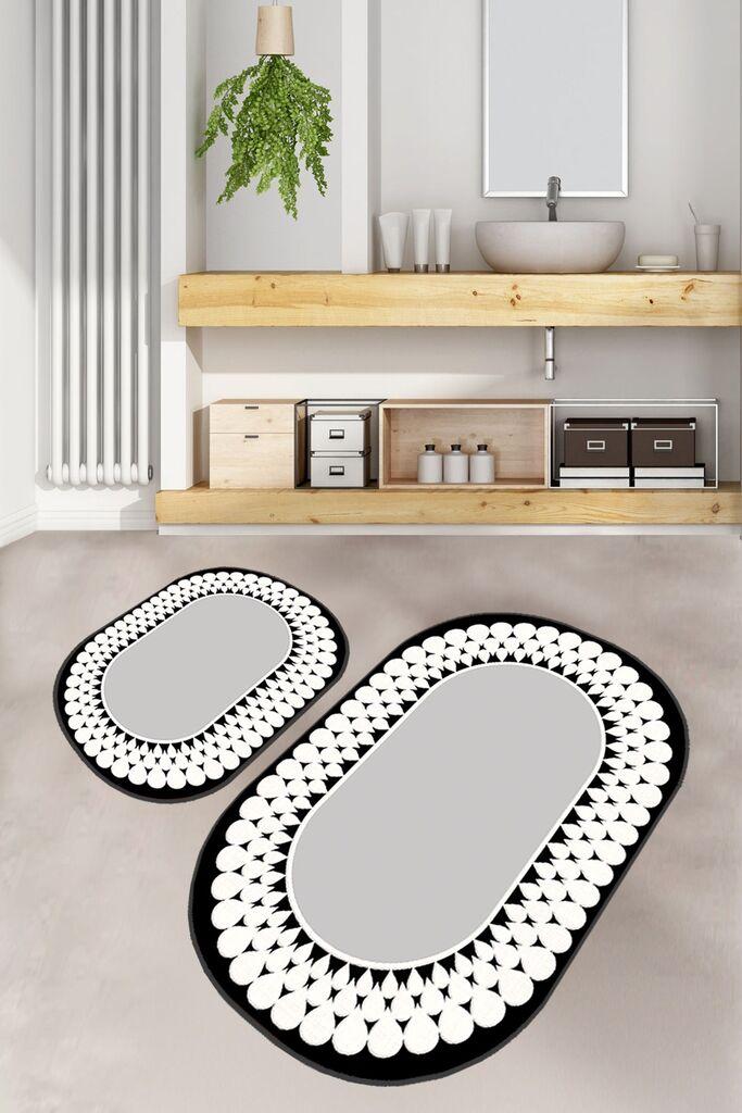 L'essentiel Maison Set 2 prostirke za kupatilo Šareni