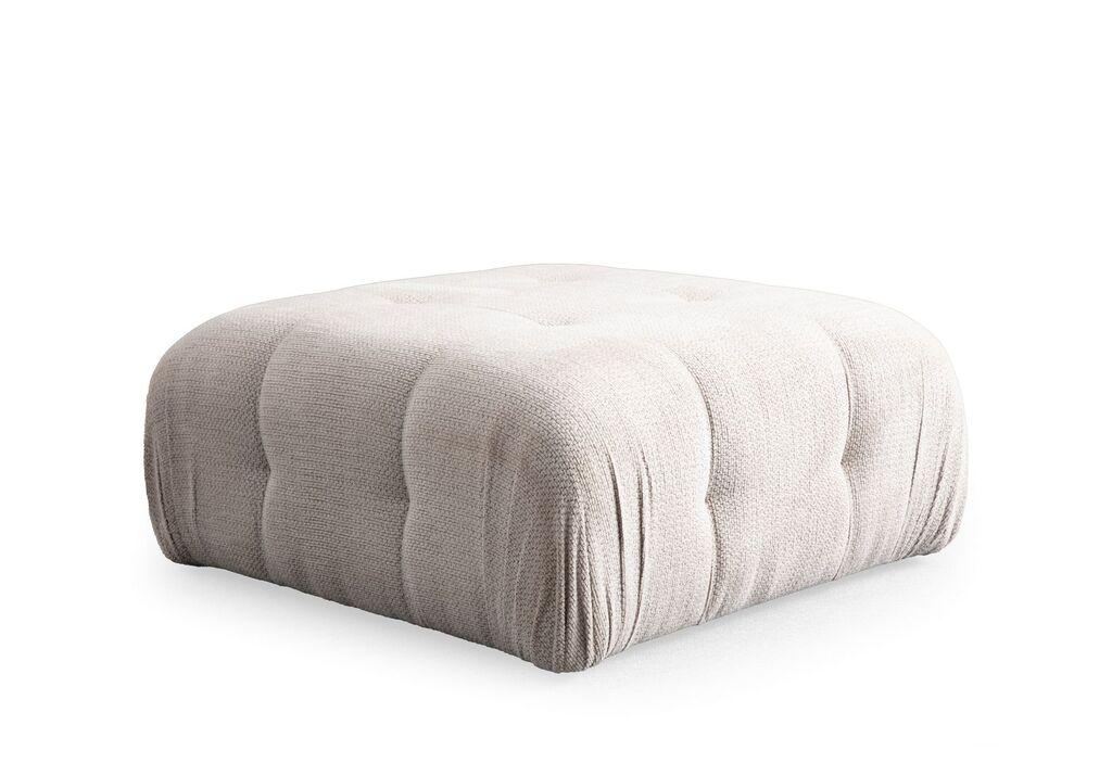 Atelier del Sofa Tabure Amaris, Krem