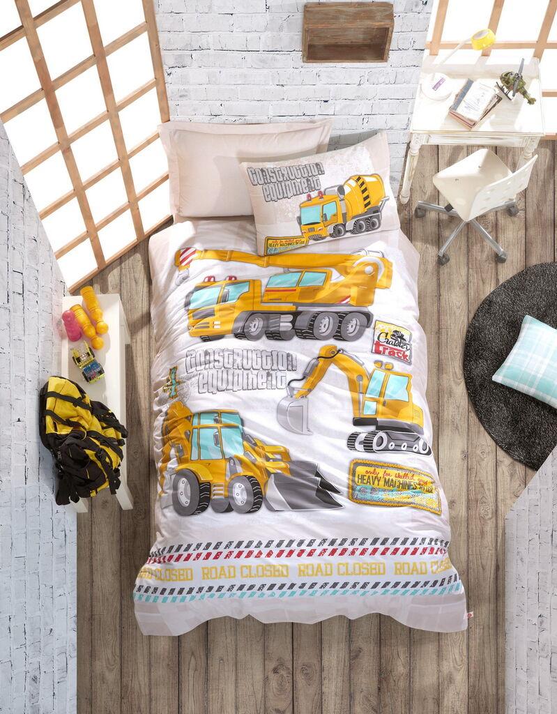 L'essentiel Maison  Set Single dečije posteljine Track, 160x220 cm, Bež