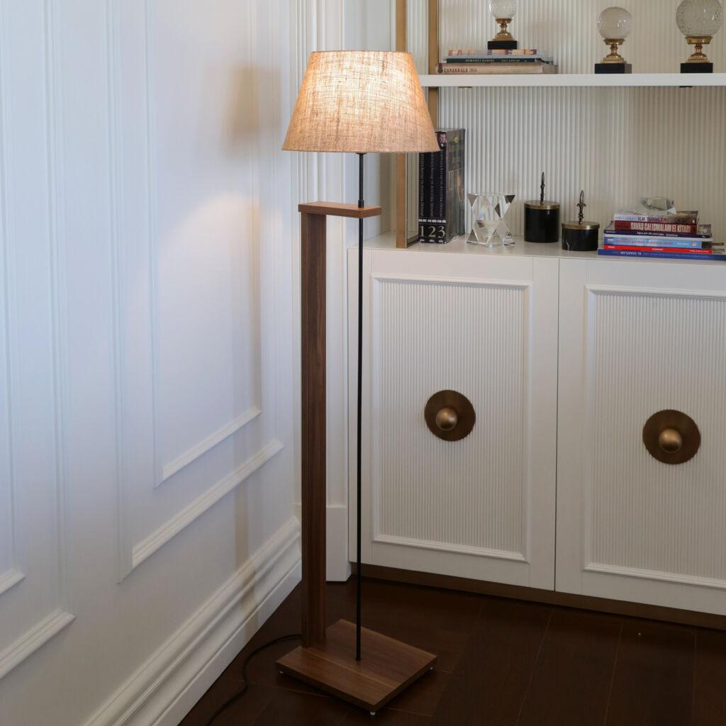Opviq Podna lampa Ayd 3128, Braon
