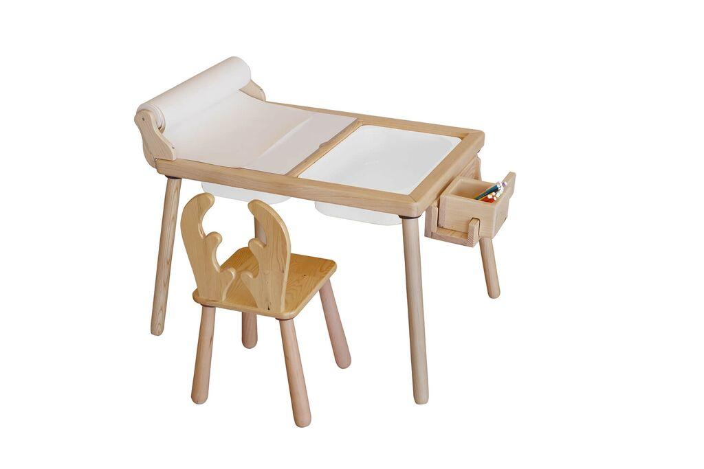 Hanah Home Dečiji sto i stolica, Beli