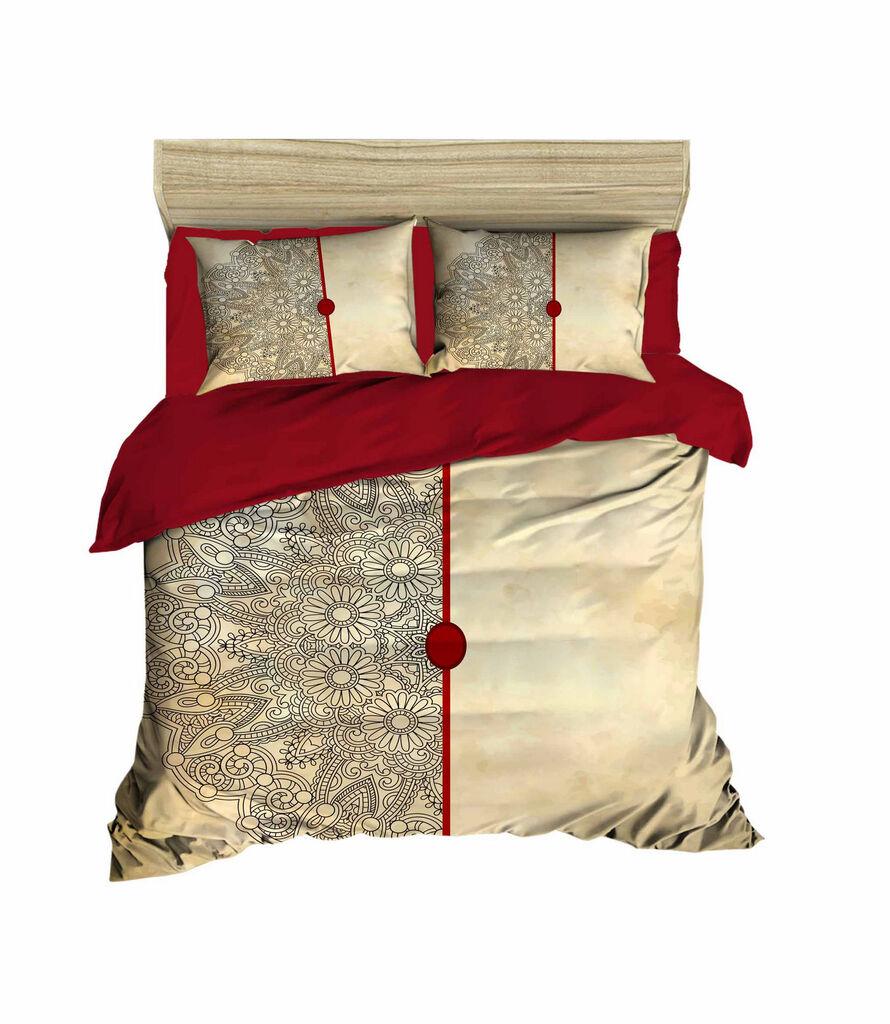 L'essentiel Maison Komplet posteljina 465, 200x220cm, Bež-crvena