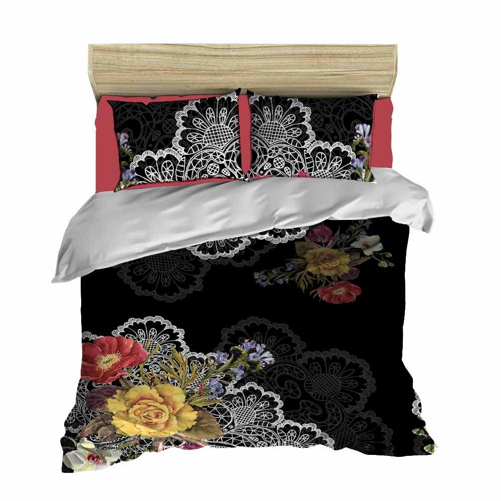 L'essentiel Maison Komplet posteljina 115, 160x220cm, Crna
