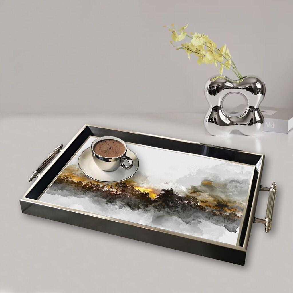 Aberto Design Poslužavnik TPG9947 50 x 29 x 3.5 cm, Šareni