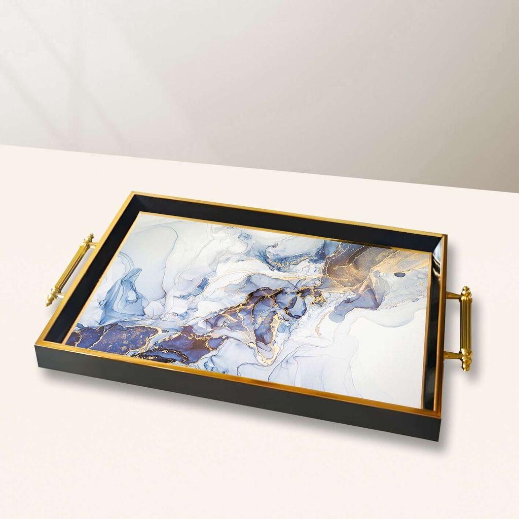 Aberto Design Poslužavnik TPA10022 50 x 29 x 3.5 cm, Šareni