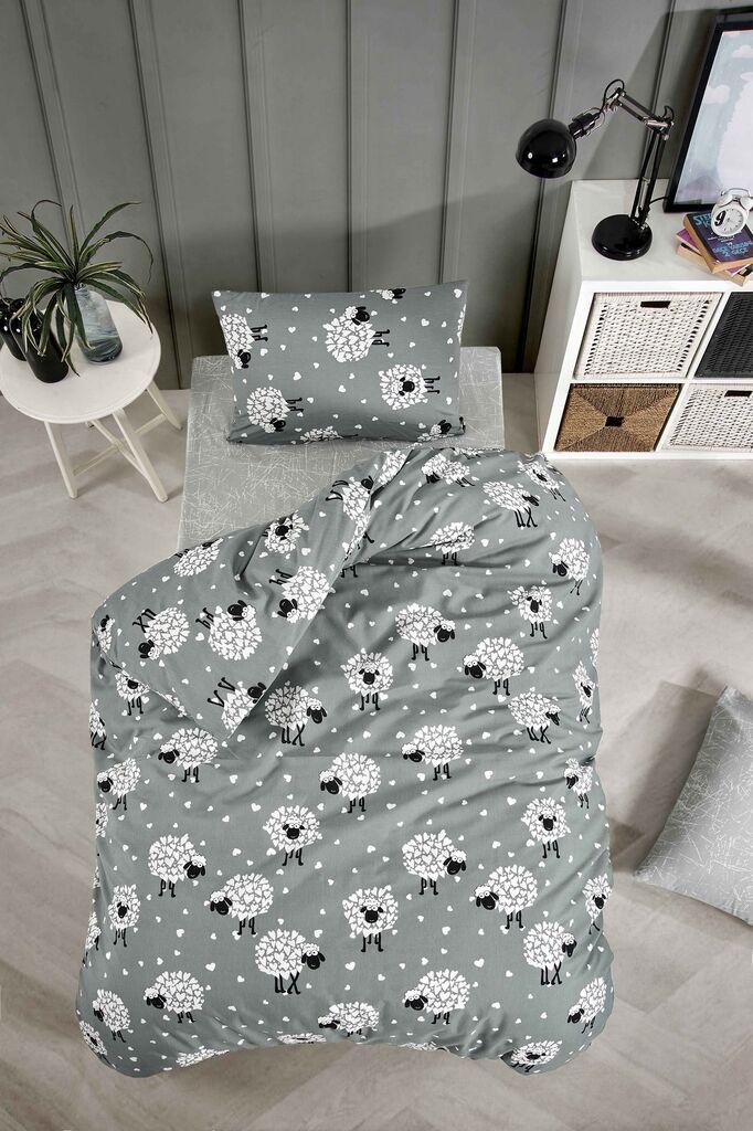 L'essentiel Maison Komplet posteljina Lamb Fitted, 200x220 cm, Šarena