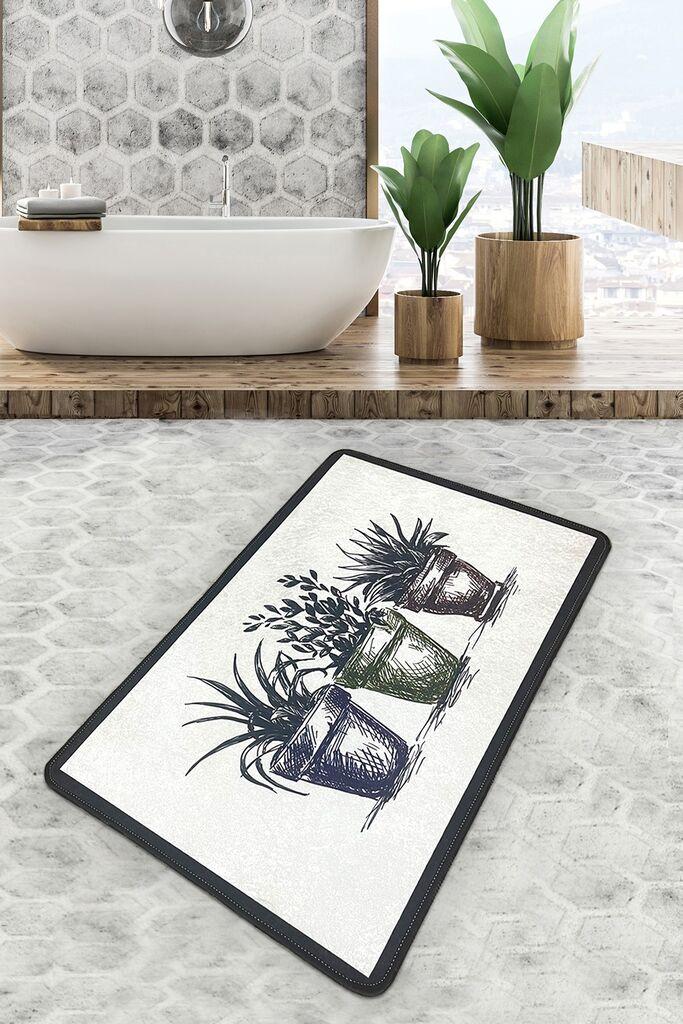 L'essentiel Maison Prostirka za kupatilo 80x100cm Šarena