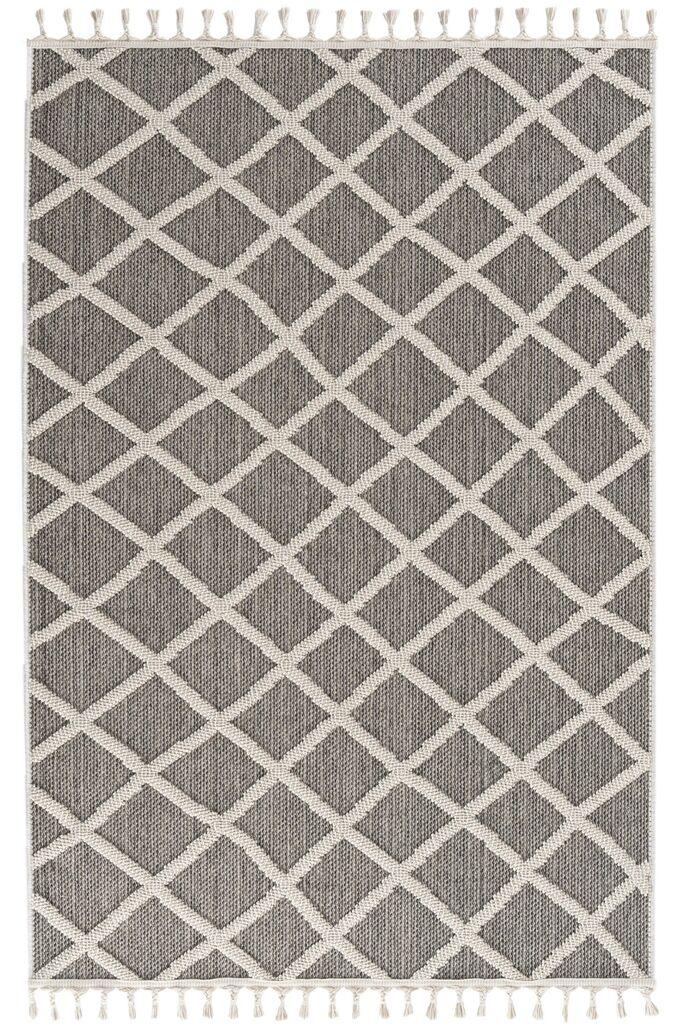 Conceptum Hypnose Tepih Bukle 1409, 80x150 cm, Sivo-beli