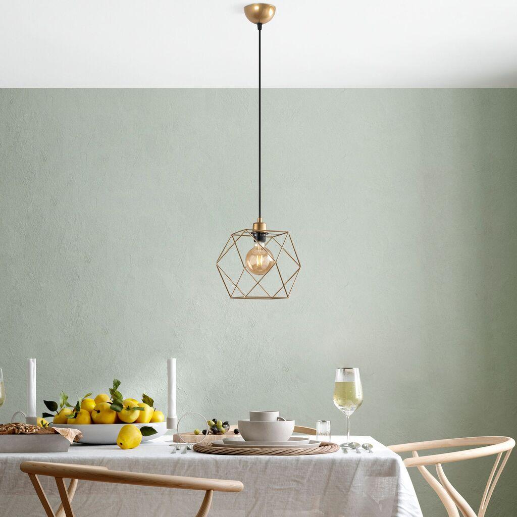 Opviq Luster Vetra-15281, 26x26x120cm, IP20, Zlatne boje