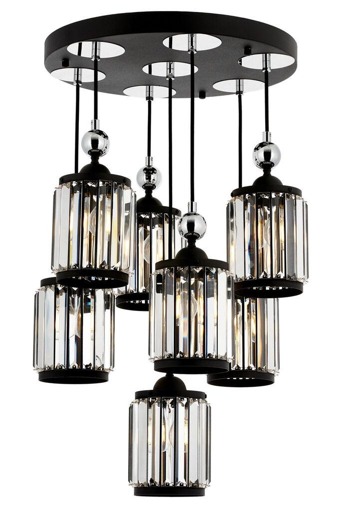 Opviq Luster Av-4318-7T-Bsy, 80 cm, Crni
