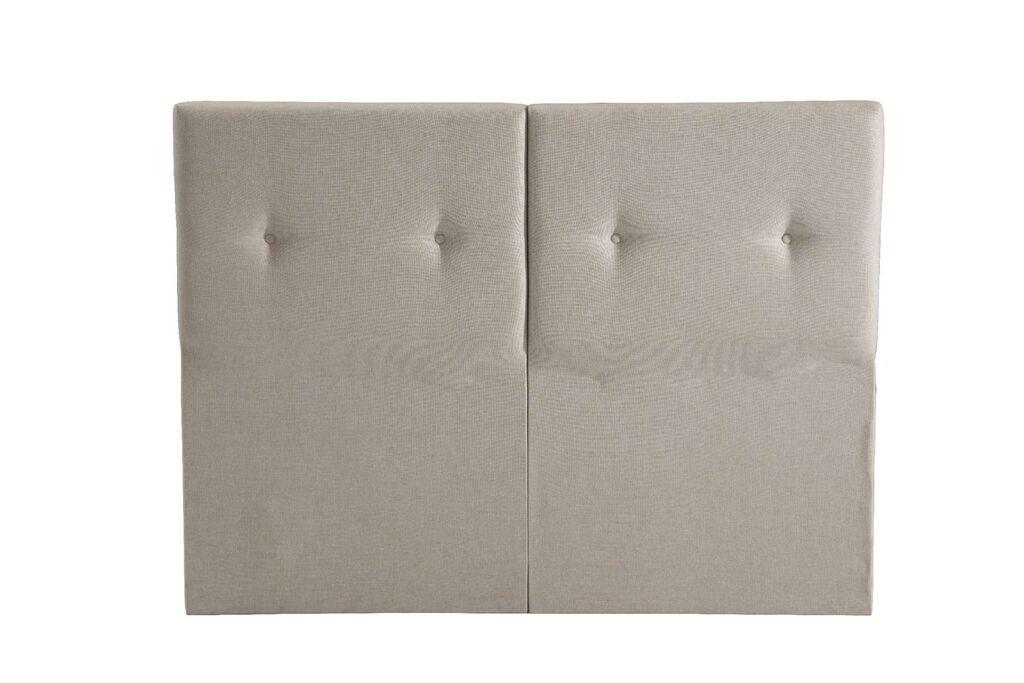 Hanah Home Uzglavlje za krevet Bade, 186x130x10 cm, Bež