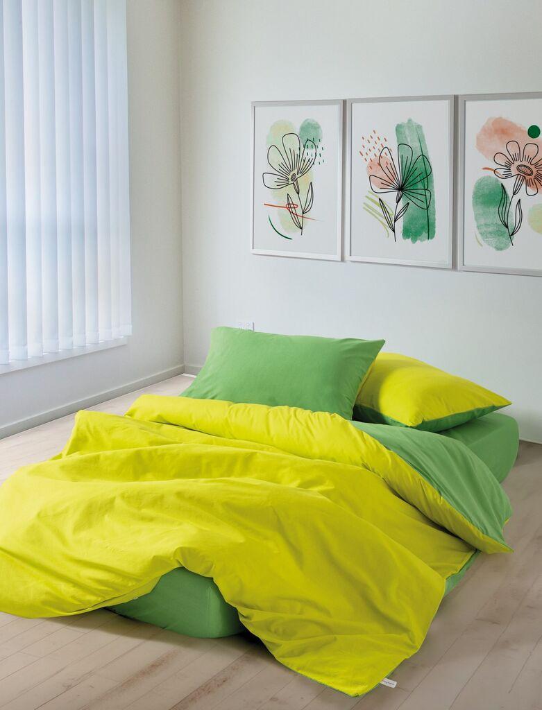 L'essentiel Maison Komplet posteljine Sage, Žuto-zeleni