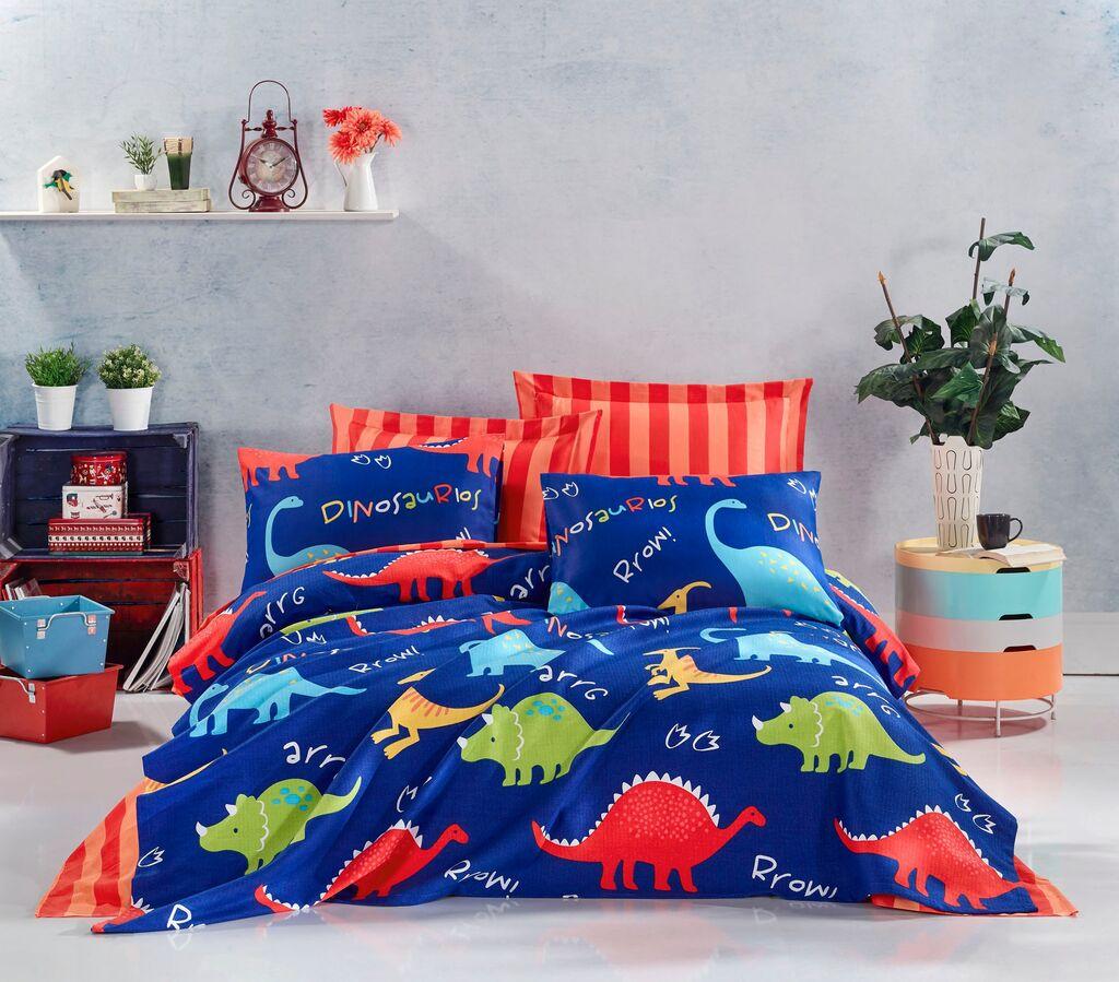 L'essentiel Maison Set Double prekrivač Dinazorus, 200x230cm, Teget