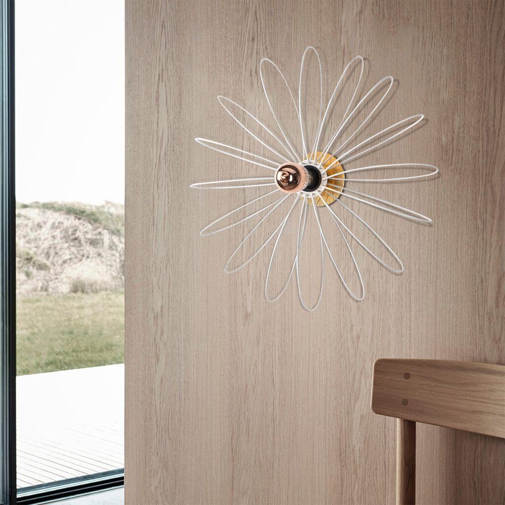 Opviq Zidna lampa E27 Max 40W, Bela