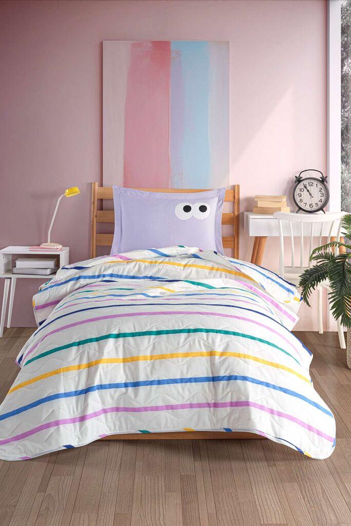 L'essentiel Maison Set Prekrivač i jastučnica Funny, 160x220 cm, Ljubičasti