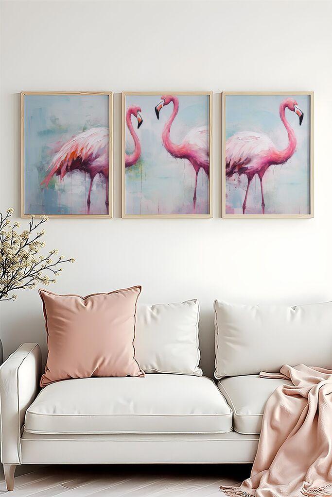 Wallity Uramljena slika Huhu475, 20x30 cm , 3 dela