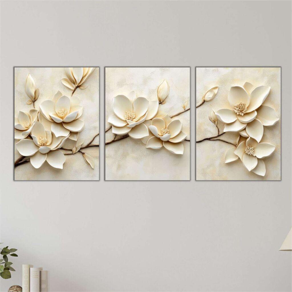 Wallity Slika Mdf-00108, 40x90 cm, 3 dela
