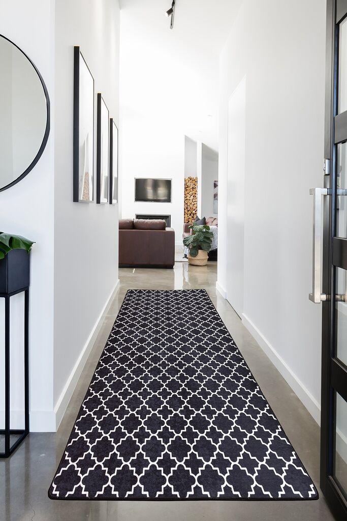 Conceptum Hypnose Tepih Kupa, 100x150 cm, Crno-beli