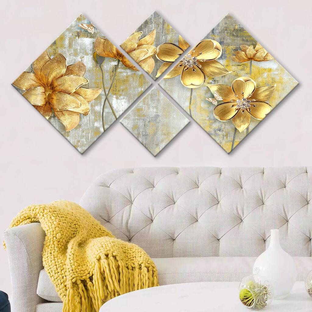 Wallity Slika 4MDF1442804756, 60x115 cm, 4 dela